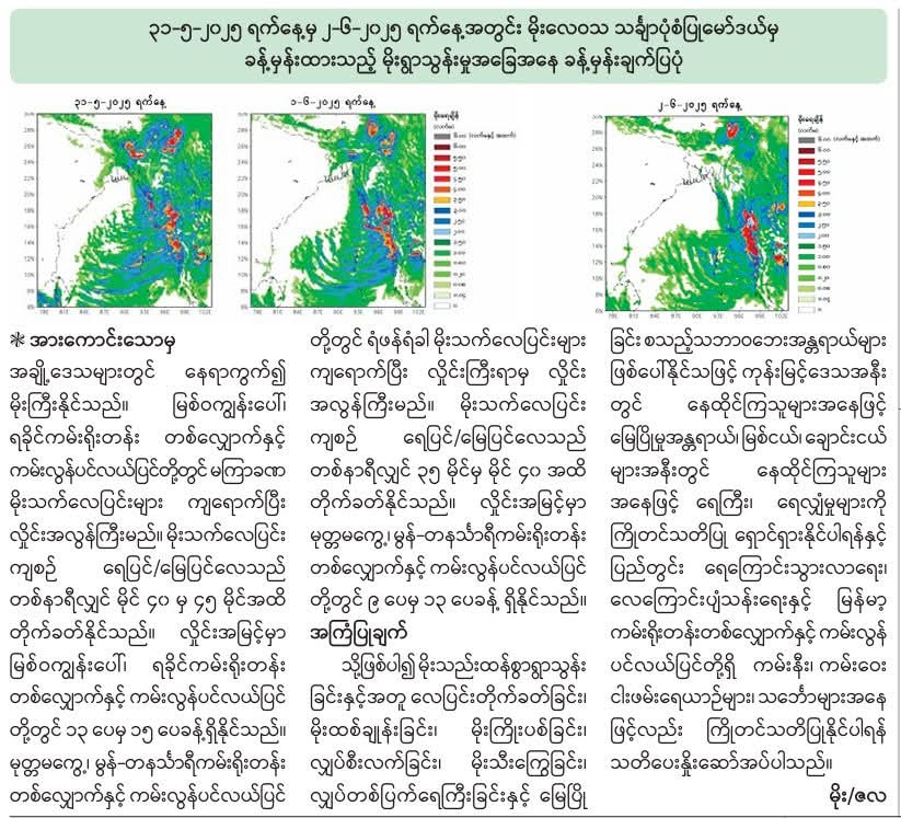 မိုးလေဝသ