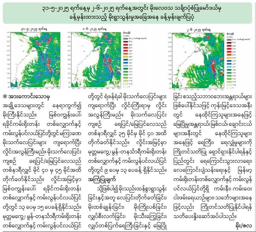 မိုးလေဝသ