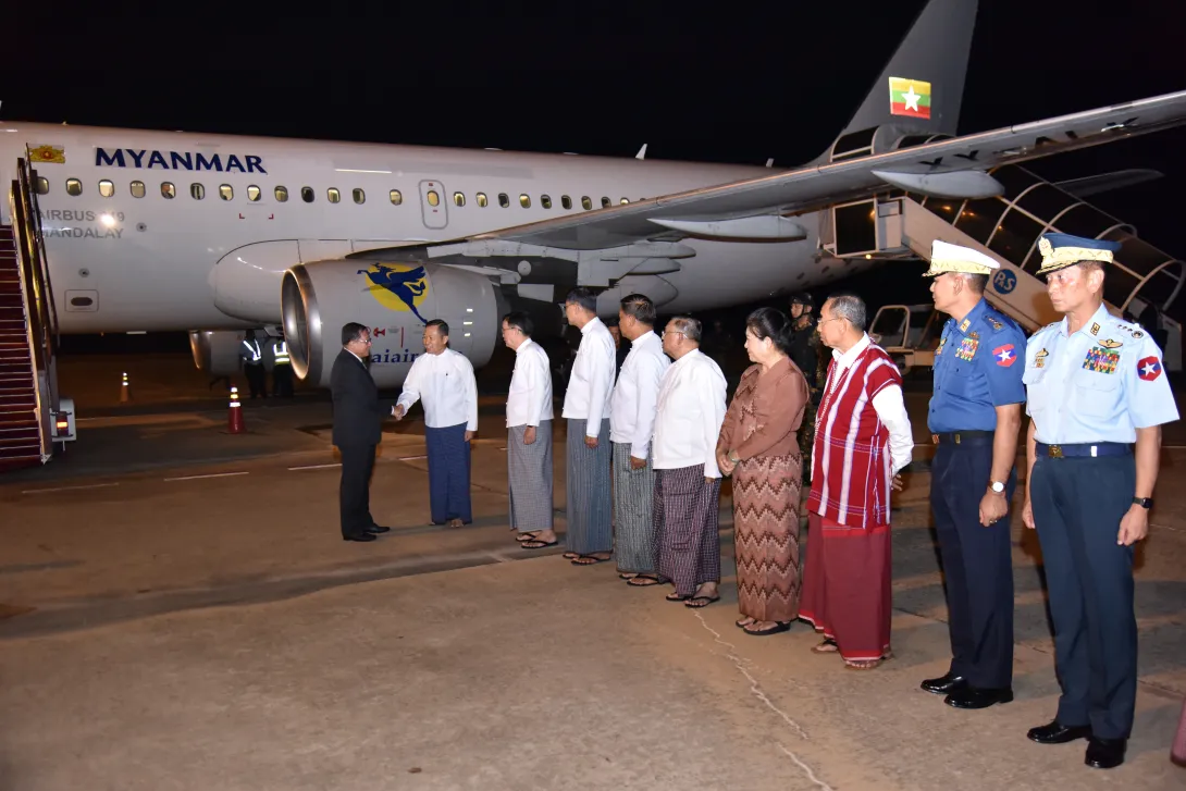 ကာချုပ် ရုရှားဖက်ဒရေးရှင်းနိုင်ငံမှပြန်လည်ရောက်ရှိ